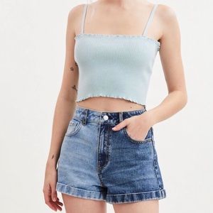 PacSun two-toned jean shorts